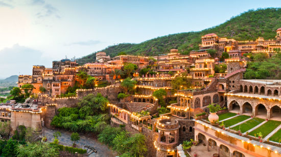 Facade Premises  Neemrana Fort Palace  palace hotel in Rajasthan 14 2