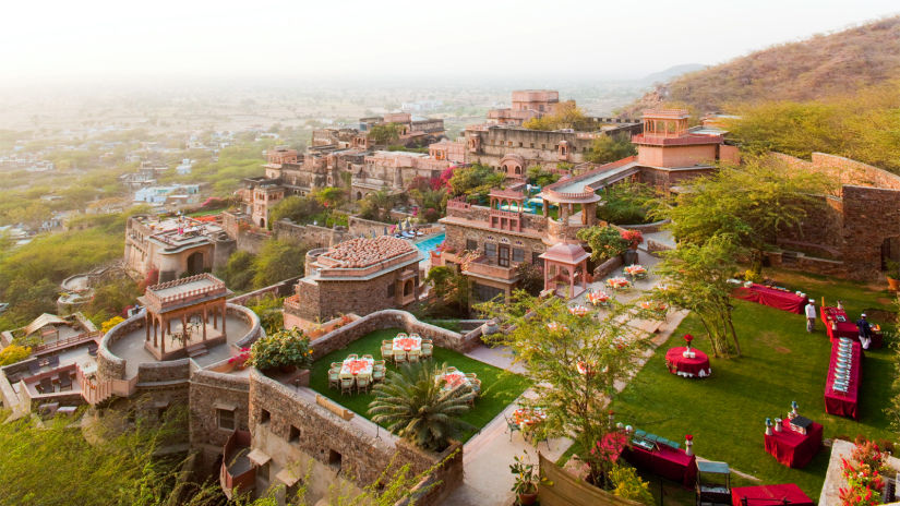 Facade Premises, Neemrana Fort Palace, palace hotel in Rajasthan 11