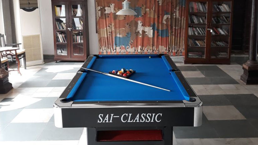 Pool Table, Neemrana Fort Palace, Activities in Neemrana