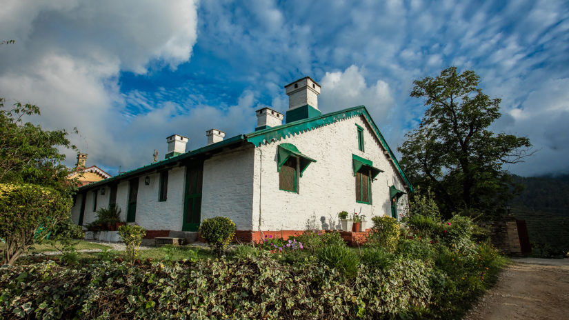 The Ramgarh Bungalows - bungalow surrounded by trees captured during the day