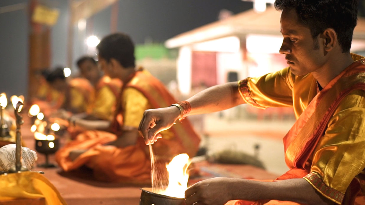 Evening Aarti at Dashashwamedh Ghat 1