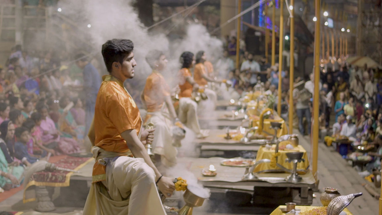 Evening Aarti at Dashashwamedh Ghat