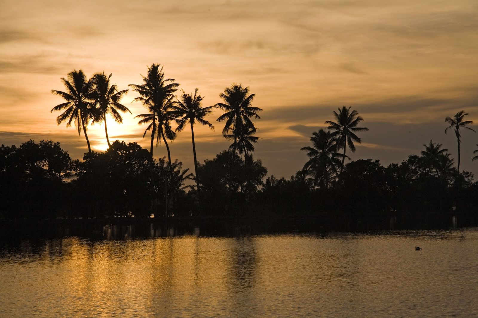 sunset at malarikkal