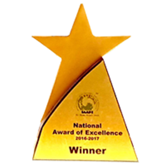 national award of excellence, winner