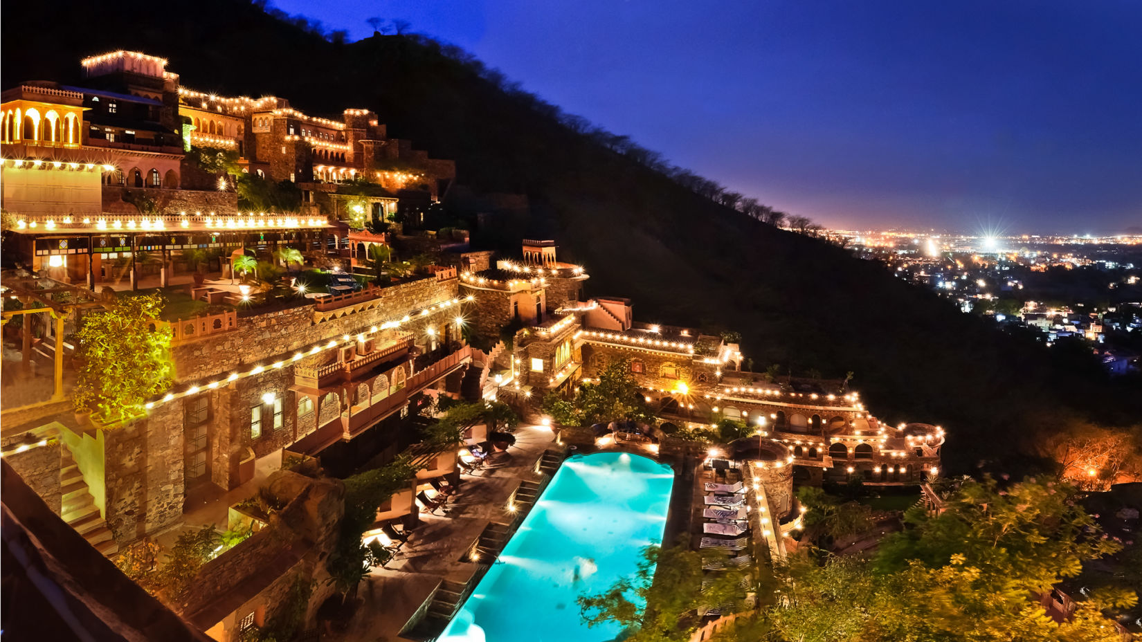 Facade Premises, Neemrana Fort Palace 3,  heritage hotel in Rajasthan 3