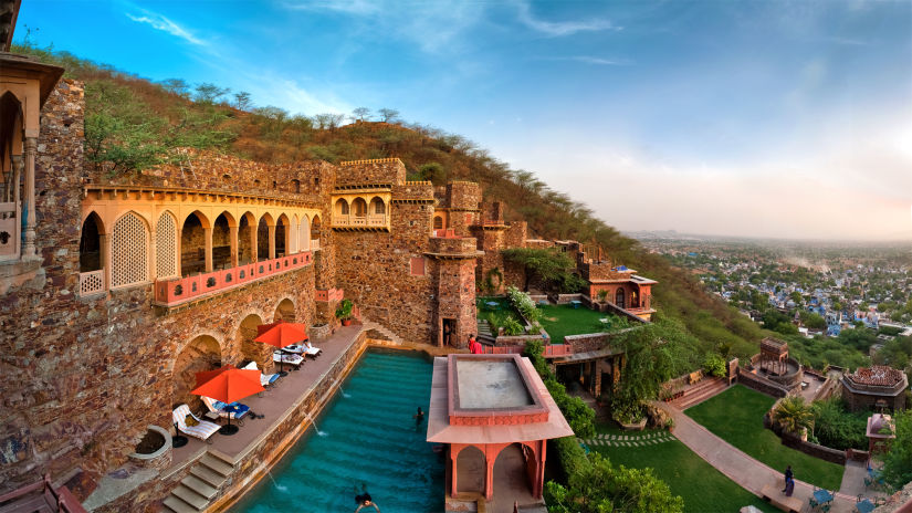 Facade Premises, Neemrana Fort Palace 3,  heritage hotel in Rajasthan 7