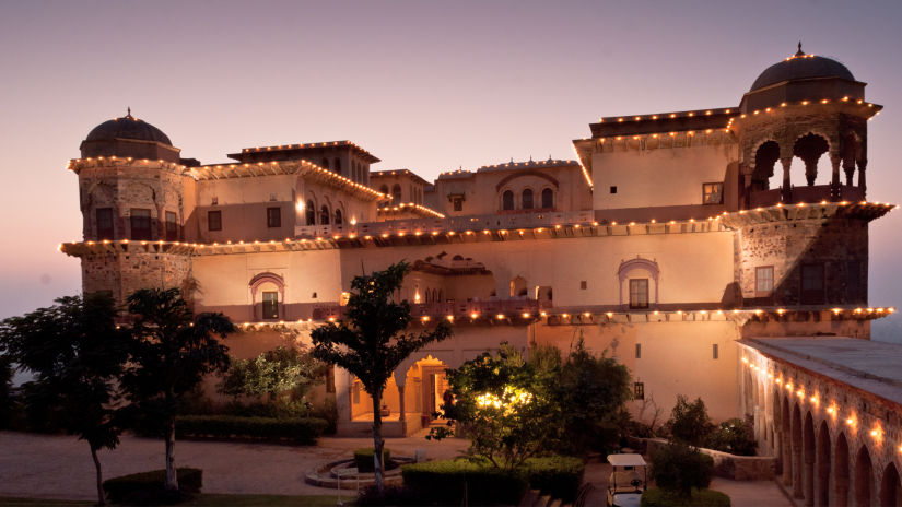 Facade_Tijara Fort Palace_Hotel In Rajasthan 15