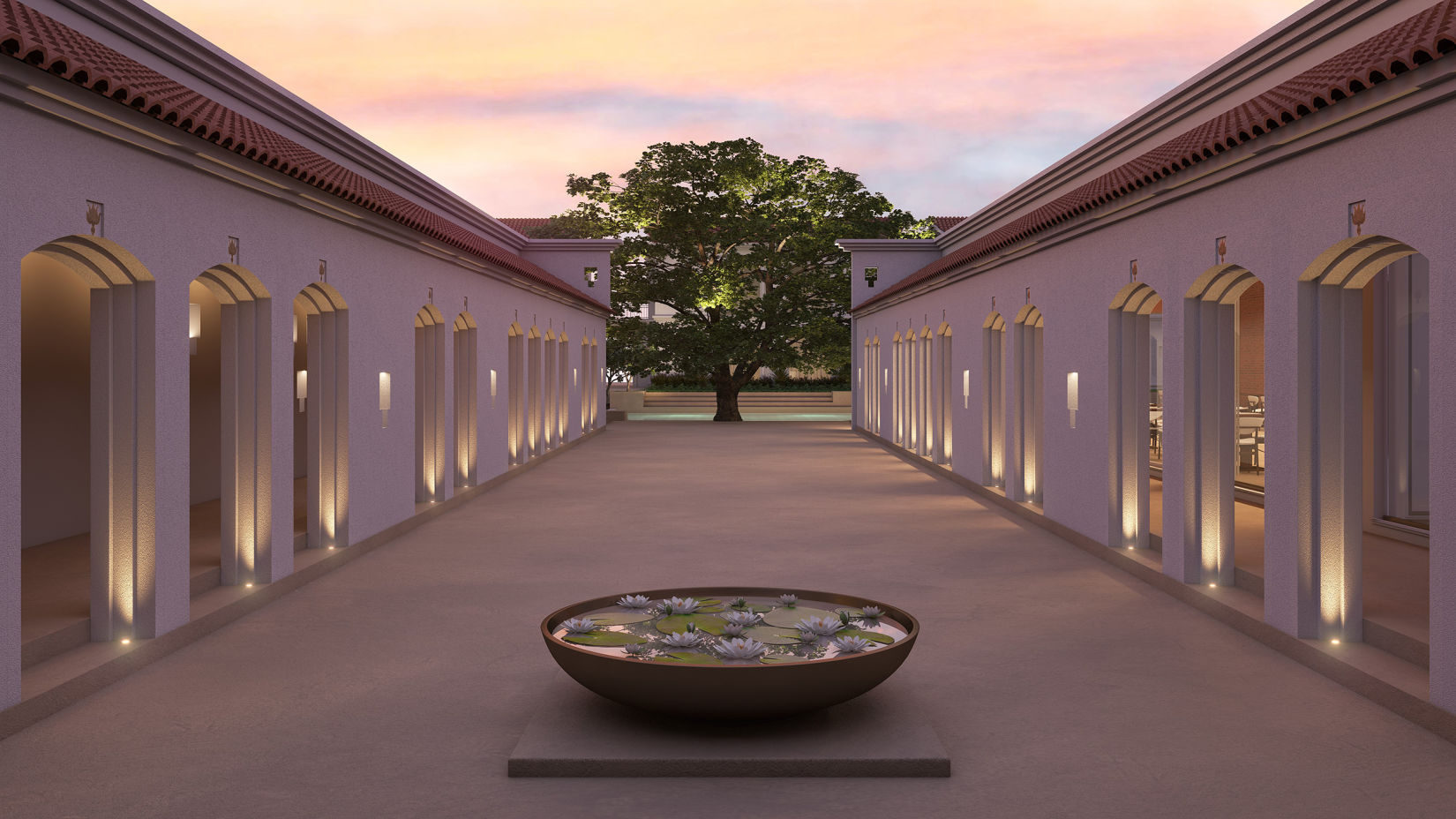 Courtyard  Marasa Sarovar Premiere Bodhgaya  Hotels in Bodhgaya