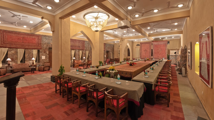 Conference Neemrana Fort-Palace Hotel and Resort in Alwar near Delhi