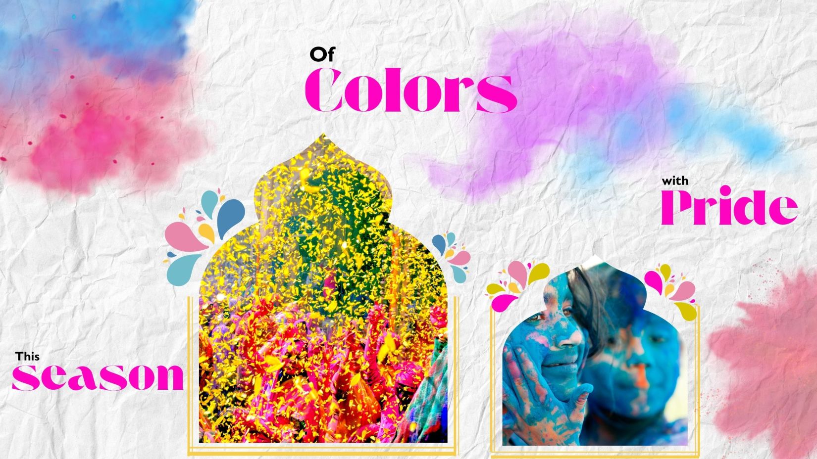 Holi website banner