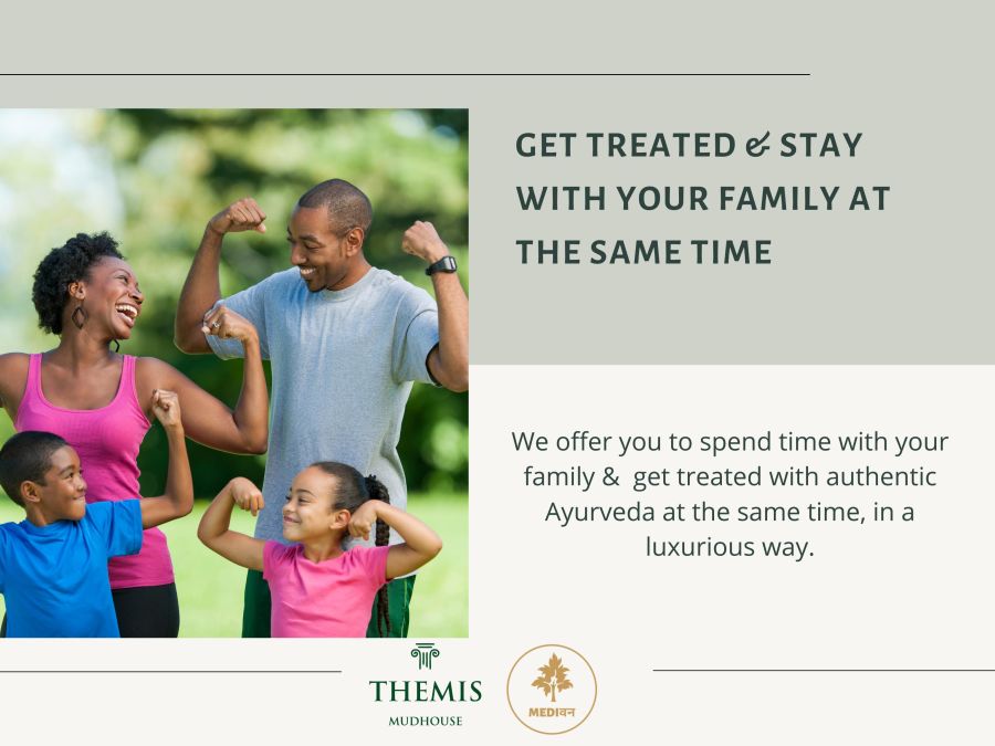 Get treated and stay with your family Brochure for Themis Mudhouse - A Nature