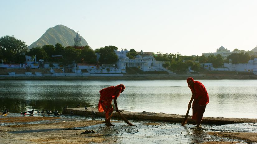 pushkar in winter