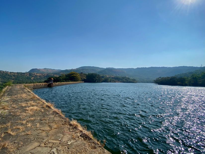 crystal clear water of Bhushi Dam - The Orchid Lonavala