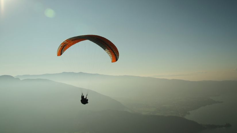 paragliding in udaipur