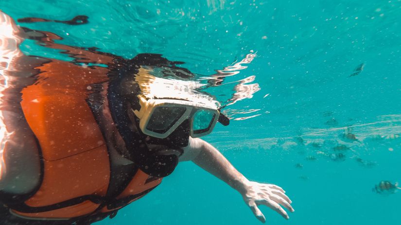 snorkeling in South Goa