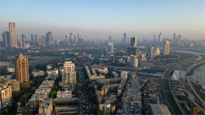 mumbai aerial view