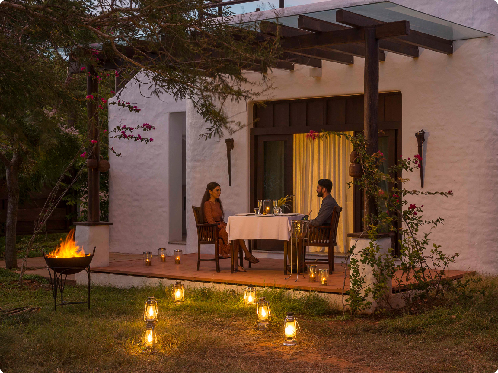 Romantic Dinner at The Serai Bandipur