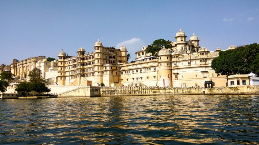 City Palace near Pichola Lake