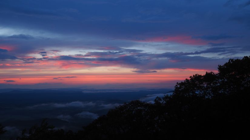 Sunset Point in Kasauli - Sunset in Kasauli