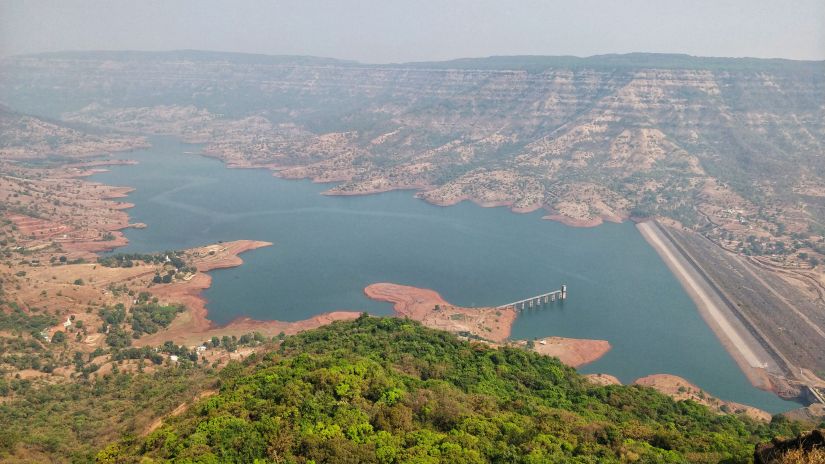 Aerial view of Mahabaleshwar -Fort JadhavGADH 