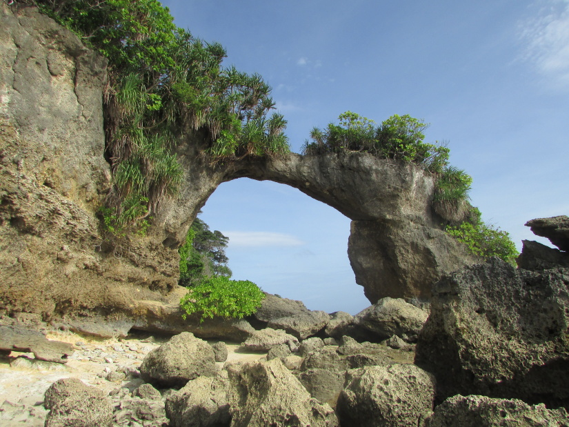 Natural Rock Formation in Andaman and Nicobar Islands