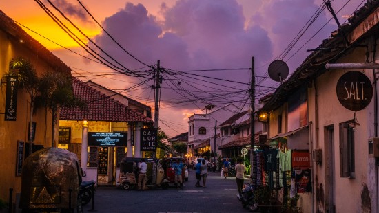 streets of Galle