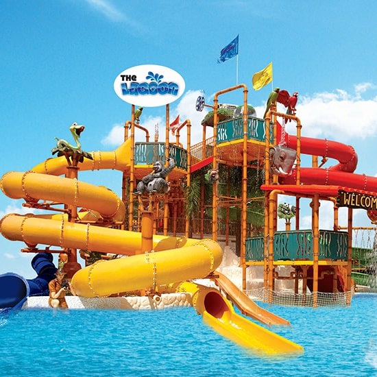 Water Kingdom -  view of THE LAGOON at our water park