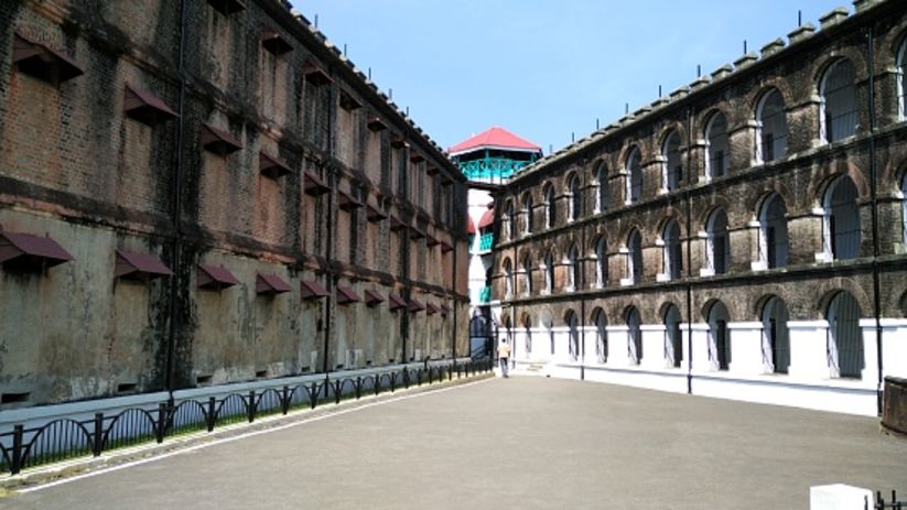 Facade of Port Blair jail