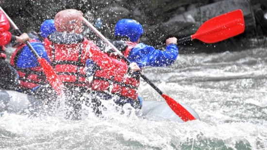 Kayaking with groups