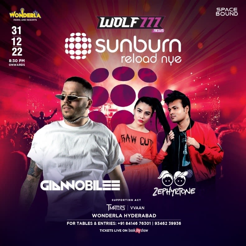 Sunburn NYE Hyderabad 2022