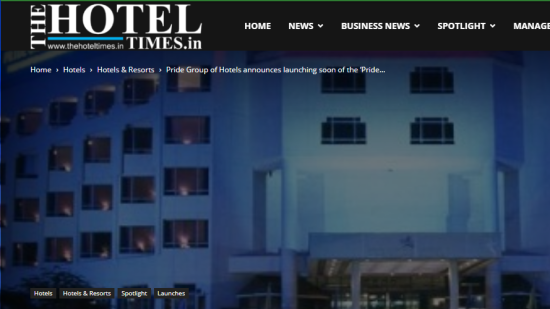 Pride-Group-of-Hotels-announces-launching-soon-of-the-Pride-Hotel-at-Udaipur-The-Hotel-Times