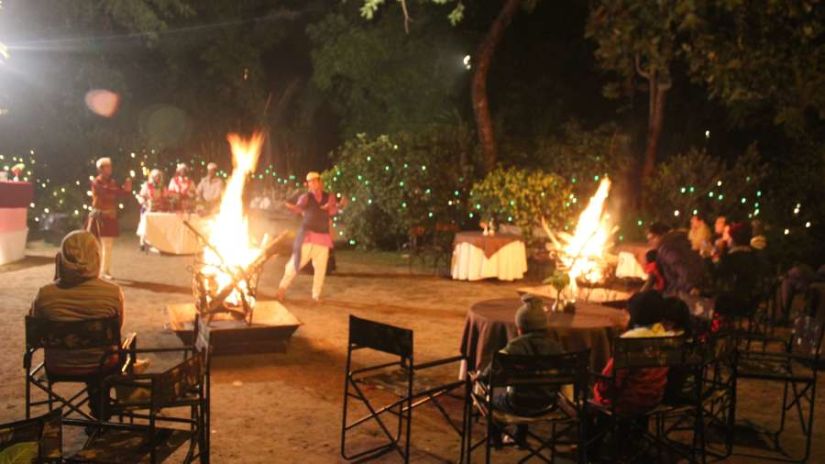 Folk Dance at The River View Retreat - Corbett Resort Corbett 