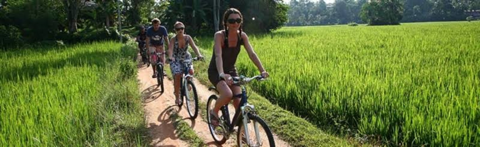 cyclists exploring Galle