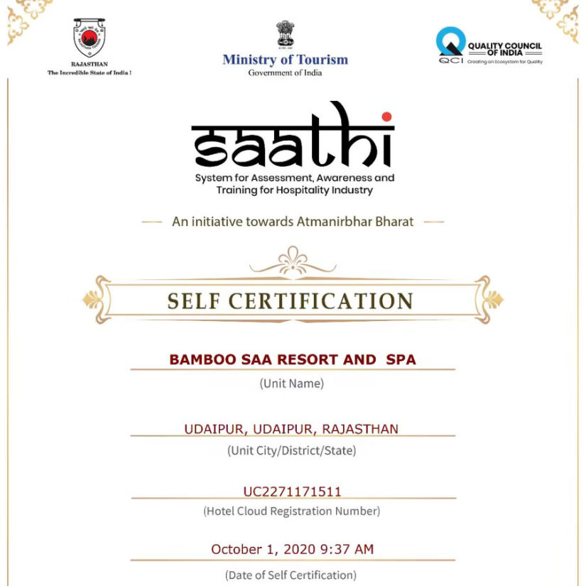 Saathi Certificate