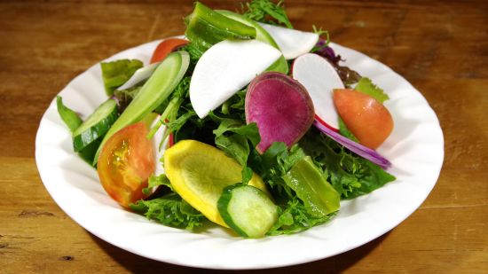 a salad at one of our restaurants