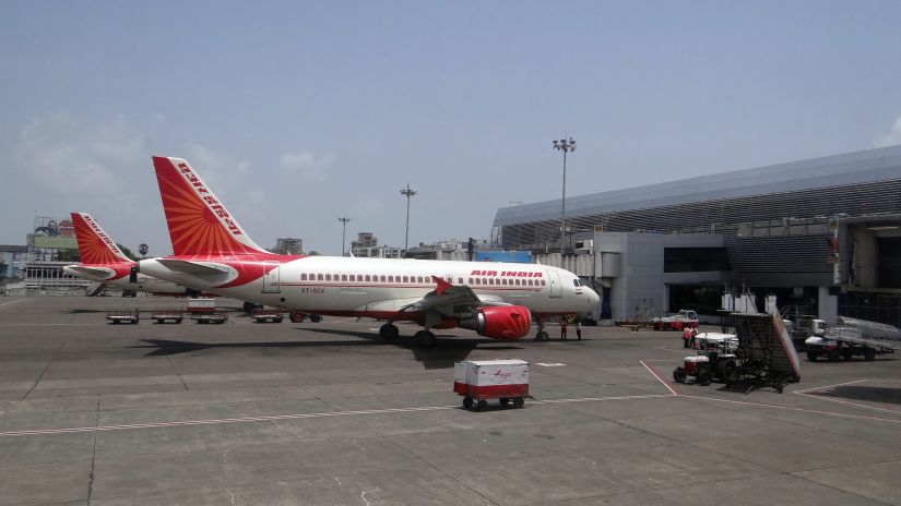 Air India at the airport