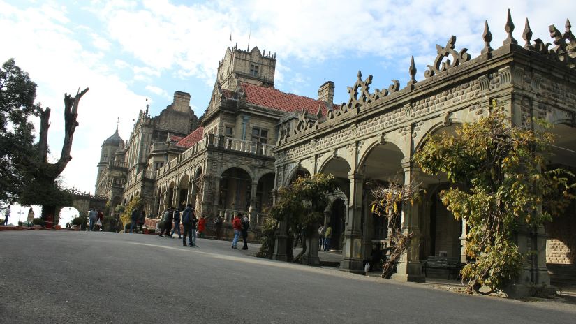 A beautiful glimpse of the architecture in Shimla