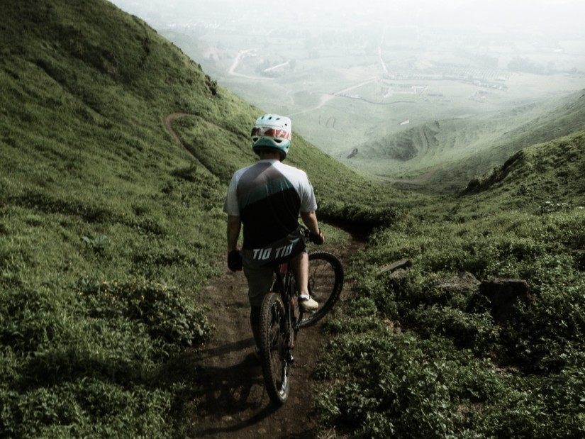 Biking over the mountains a great activity to do during your Mysore-Bandipur-Ooty expedition