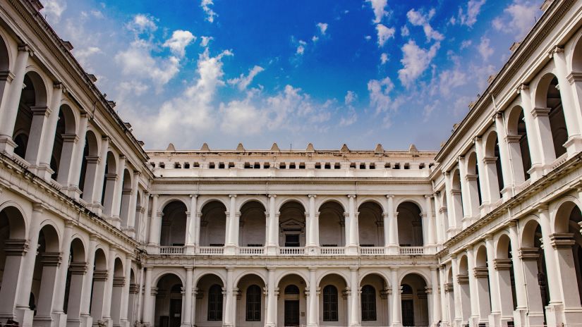 Indian Museum in Kolkata with clear sky