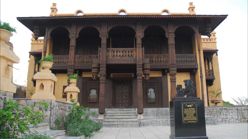 Aai Museum Entrance at Fort JadhavGADH 