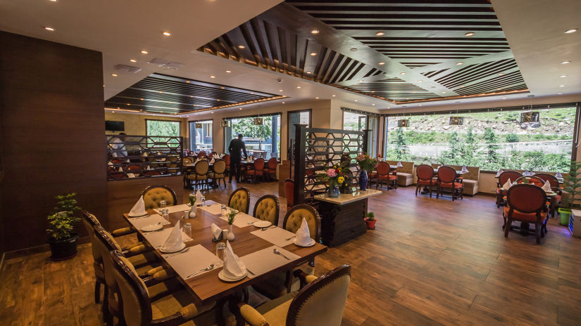 Restaurant at The Highland Park Manali 6