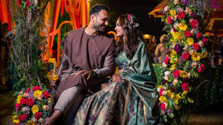 Couple during a pre-wedding shoot