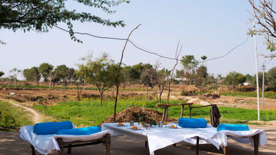 Outdoors of Brij Lakshman Sagar hotel