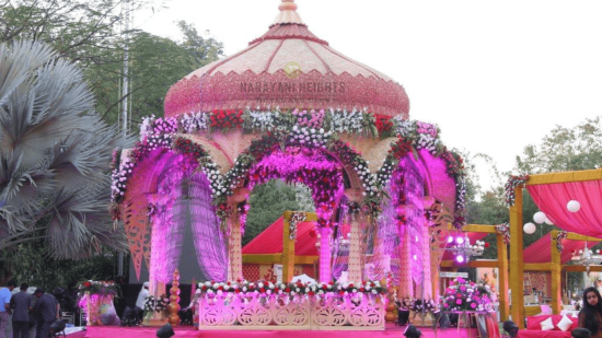 Wedding Reception Decoration - Naryani Heights