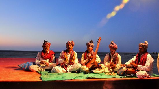 Cultural Music during Rann utsav