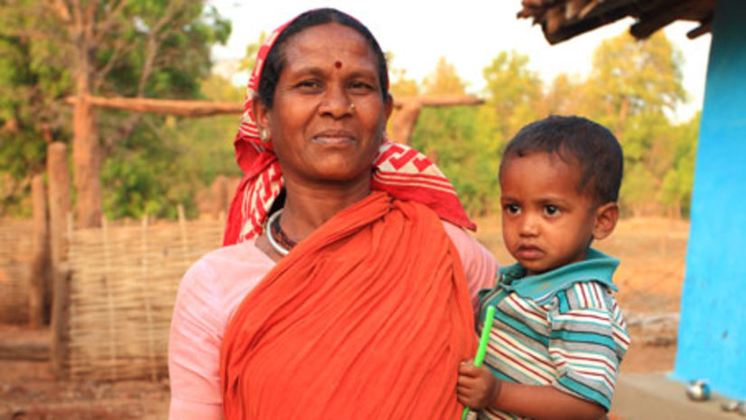 Tribals at Kanha National Park