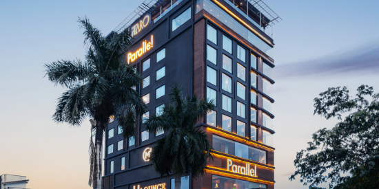 alt-text Facade picture of Parallel Hotel Udaipur