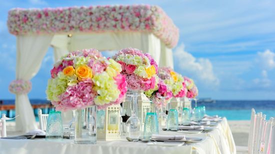 Weddings at Leisure Hotels Tabletop decor