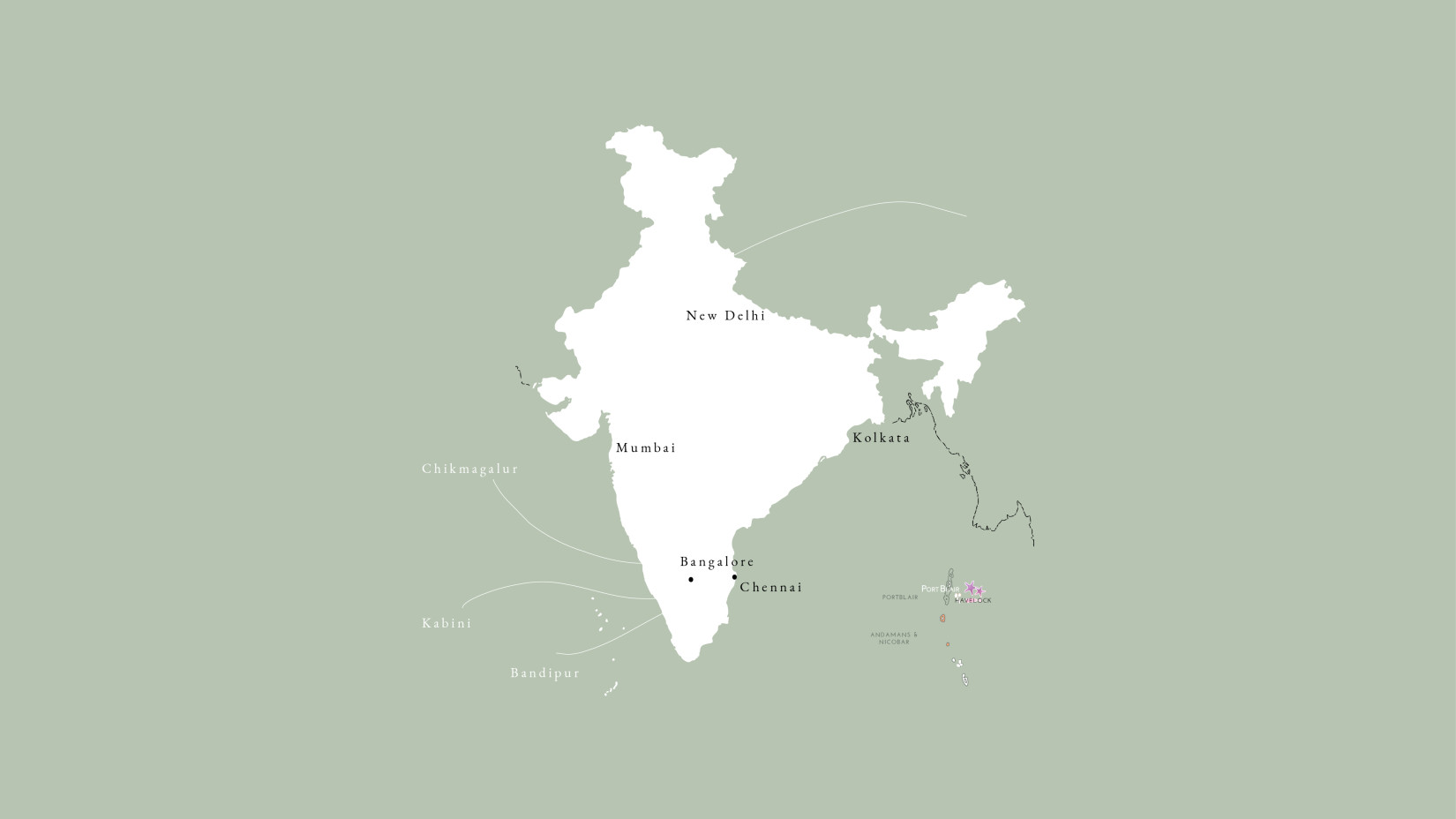 map of India