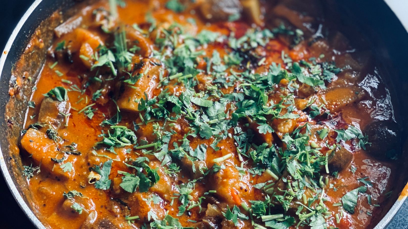 Brinjal curry masala